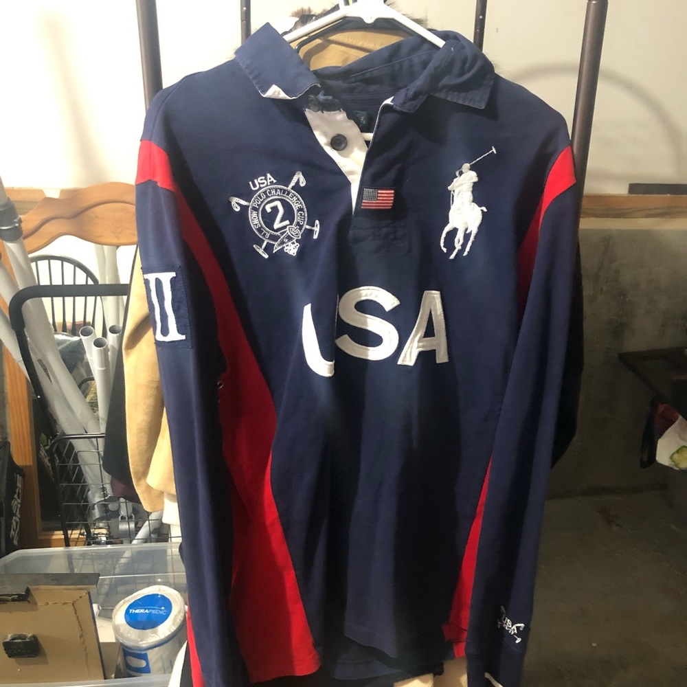 Ralph Lauren polo large long sleeve